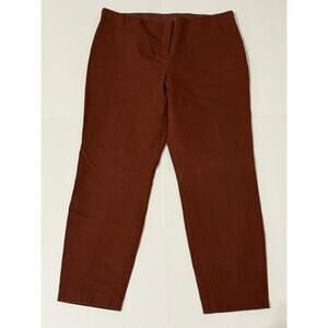 Alfani Rust-Colored Capri Pants, Size 12